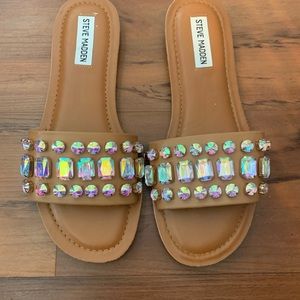Steve Madden gem sandals